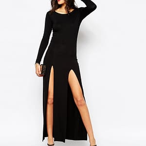 image1xxl-51-1.jpg Sleeve Double Split Maxi Dress