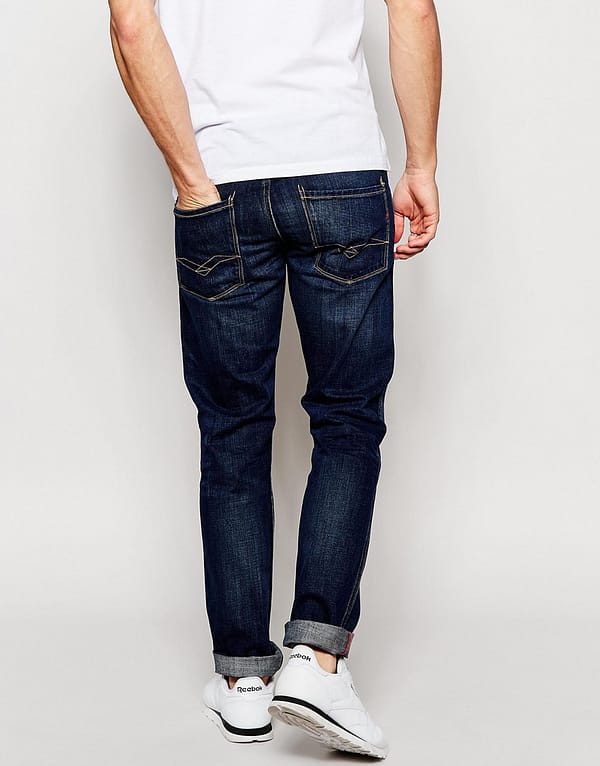 Hyperflex Anbass Slim Fit Comfort Ultra Stretch Blue Wash - Image 2