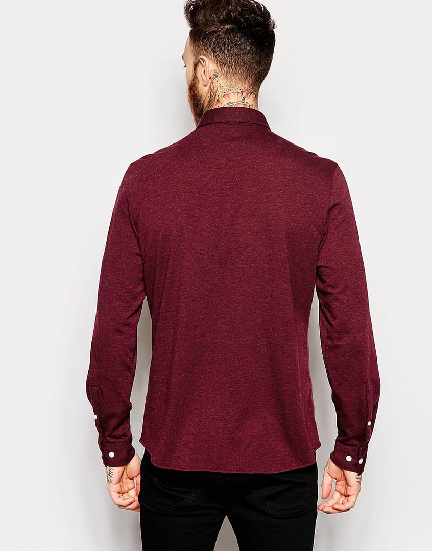 Jersey Shirt With Long Sleeves - Image 3