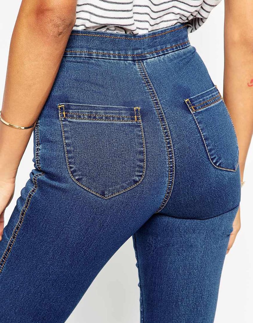 Rivington High Waist Denim Jeggings - Image 3